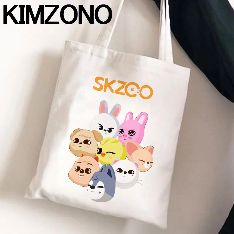 Бездомни деца Skzoo пазарска чанта bolso bolsa пазарска чанта еко-чанта за покупки от коноп тъкани дамска чантичка Изображение 3