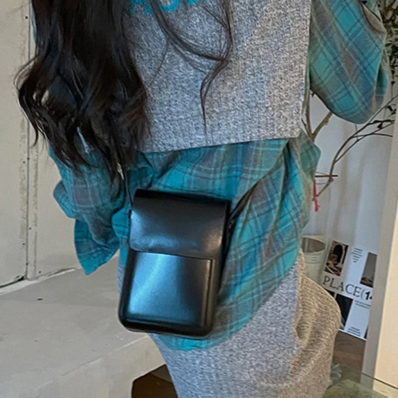 2021 Модерна Нова Ежедневни дамски чанта Топ Дизайн-Високо Качество на Сладко чанта през рамо Плътен цвят Сладък дамски чанти за рамо Изображение 2