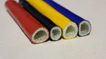 Ред Изолация на кабел за висока температура на съединителя защитна химическо тръби от фибростъкло > Електрическо оборудване и консумативи / www.yorkshireclaims.co.uk 11
