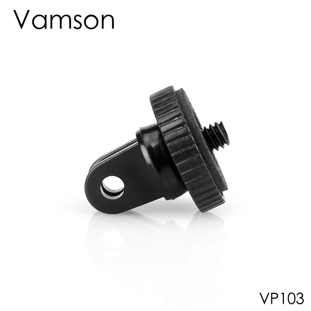 Vamson 5 мм Адаптер с голям отвор за GoPro Hero 10 9 8 7 6 5 4 Аксесоари за камери за Xiaomi Адаптер за статив VP103 Изображение 3