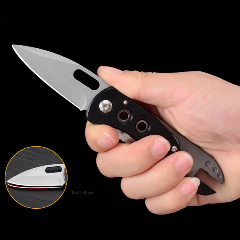 Многофункционален Гаечен Ключ, Отварачка Открит Къмпинг Сгъваем Джобен Нож Преносим EDC Инструмент Отвертка Кутия Нож Ножове за оцеляване Изображение 3