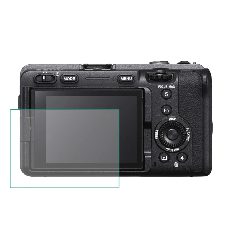 Защитно покритие от закалено Стъкло за Sony Alpha FX3 ILME-FX3 Cinema Line Камера на Екрана на Дисплея Защитно Фолио за Защита на Изображение 2