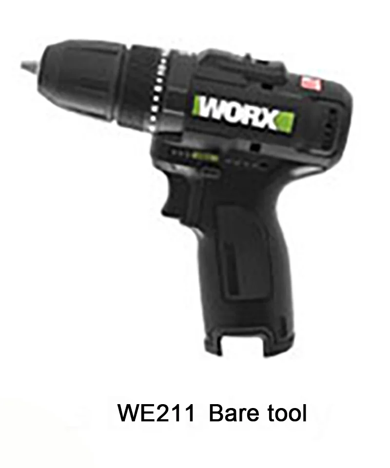 WORX WE210 WE211 WE212 WE213 Гол инструмент без зарядно устройство, без батерия Ударната бормашина, бормашина, отвертка, професионален инструмент Изображение 1