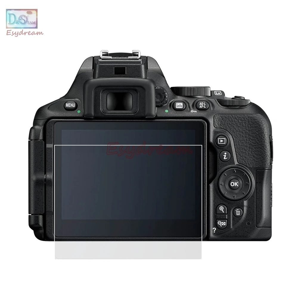 Самоклеящееся Стъкло / Фолио, Защитно фолио за LCD дисплея Защитно покритие за Nikon D5300 D5500 D5600 Изображение 3