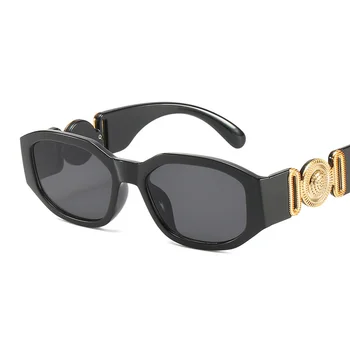 Неправилни Овални Ретро Слънчеви Очила мъжки Модни Маркови Дизайнерски Слънчеви Очила Мъжки Реколта Малки Рамки Бонбони Цвят Oculos De Sol 2