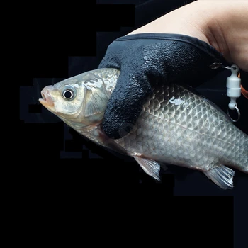 1бр Магнитни мини Риболовни Ръкавици Рибар Предпазва Ръката Удобна Ръкавица за Улов на Риба за Лява/Дясна Ръка 2