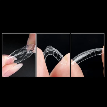 Ред 1 клип 100 бр./кор. прозрачни форми за нокти акрилни режийни ноктите строителна форма на двойно натрупване на пръстите накрайници за нокти клип сам маникюр > Инструменти за нокти / www.yorkshireclaims.co.uk 11