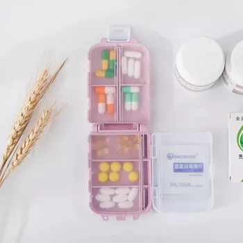 Ред Мини-сгъваема кутия за хапчета лекарства за съхранение на таблетки аптечка организатор на пътуването титуляр за хапчета инструмент за здравеопазването > Домашно съхранение и организация / www.yorkshireclaims.co.uk 11