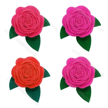 Нови Цветя с лък Дървени Печати За Рязане на Щанци За Scrapbooking /Различни размери /V-8542 1