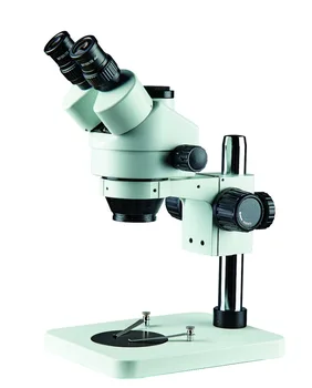 Научен SZM745 3,5 x-45Ч Стереомикроскоп с тринокулярным увеличение от 0,5 x допълнителен обектив 1