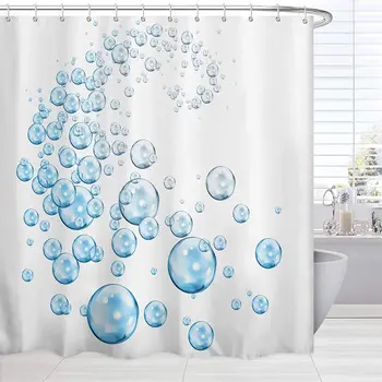 Марокански Завеса за душ с лоскутным дизайн с различни цветни Оригинални Тунисскими завеси за баня Комплект декор с куки 1