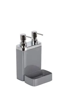 Ред 1бр държач за сапун баня с душ препарат за съдове душове, чинии кутия за съхранение сапун с източване на самозалепващи стенни пластмасови аксесоари > Стоки за баня / www.yorkshireclaims.co.uk 11