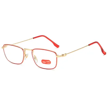Imwete Класически Модерен Анти-сини Мъжки слънчеви Очила За четене За жени Метални Очила с пълна рамки За далекогледство Леки Очила +3,50 2