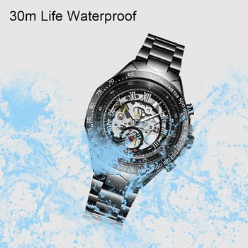 Ред Мъжки часовник Guanqin 2021 най-добрата марка на луксозни мъжки механични ръчни часовници, автоматични часовници за мъже, водоустойчиви часовници Montre Homme > Мъжки часовник / www.yorkshireclaims.co.uk 11