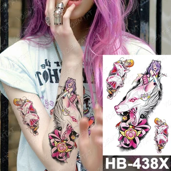 Ред Водоустойчив временна татуировка стикер розово сърце флаш татуировки пеперуда завързана цвете боди-арт ръка прехвърляне на вода фалшиви татуировки за жени > Татуировки и боди арт / www.yorkshireclaims.co.uk 11
