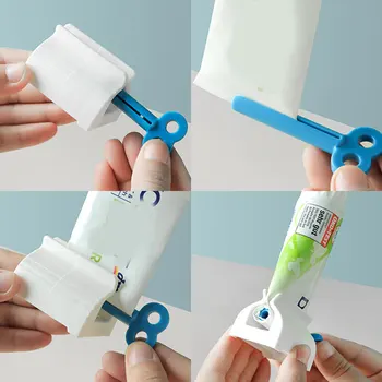 Ред Творчески стенен монтаж автоматичен опаковка на паста за зъби водоустойчив мързелив сокоизстисквачка за паста за зъби притежателя на четка за зъби на аксесоари за баня > Стоки за баня / www.yorkshireclaims.co.uk 11