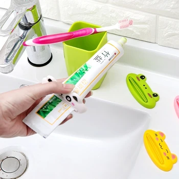 Ред Сокоизстисквачка за паста за зъби екструдер препарат за почистване на прес-опаковка домашно устройство за мързелив подвижен държач за клипове на аксесоари за баня > Стоки за баня / www.yorkshireclaims.co.uk 11