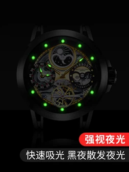 Ред Cadisen бизнес автоматично мъжки часовник японски механизъм спортен календар часовник от неръждаема стомана механичен часовник водоустойчив > Мъжки часовник / www.yorkshireclaims.co.uk 11