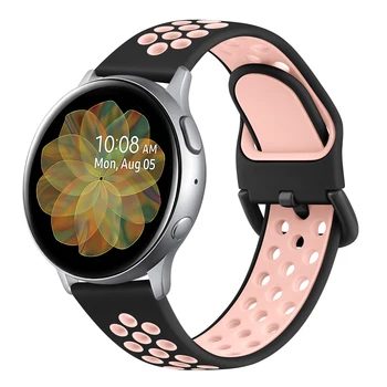 Нова Каишка за часовник TPU 20 мм за Samsung Galaxy Watch Active 2/4 Band Gear Спортен гривна на китката Samsung Galaxy Watch 20 мм и Каишка за часовник 2