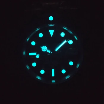 Ред Мъжки часовник Corgeut 41 мм Nh35 Miyota8215 чайка механизъм за самостоятелно ликвидация светлия сребрист корпус 316l Ss сапфирен кристал за дълбоководно гмуркане > Мъжки часовник / www.yorkshireclaims.co.uk 11