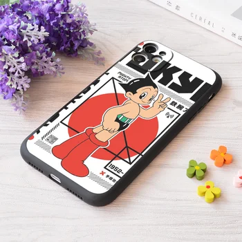 За iPhone Astroboy с Принтом Мек Матов Калъф за Apple iPhone 1