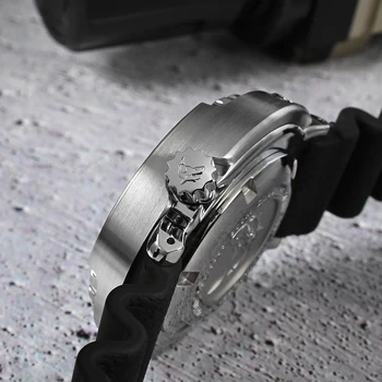 Ред 44 мм парнис японски автоматичен механичен механизъм за самостоятелно ликвидация мъжки часовник сапфир кристал, светещи луксозни механични часовници 115 > Мъжки часовник / www.yorkshireclaims.co.uk 11