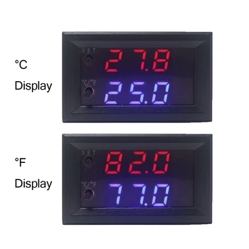 Ред Термогигрометр Htc-1 с една точка на голям екран домакински електронен термогигрометр часовник с будилник > Измервателни и аналитични уреди / www.yorkshireclaims.co.uk 11
