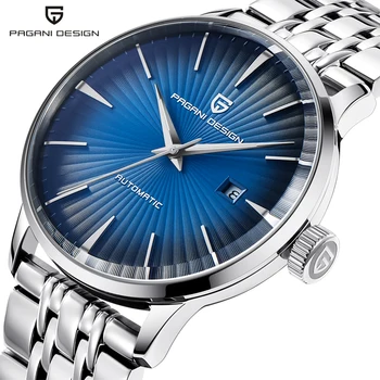 Ред 2021 нов дизайн на Pagani луксозни мъжки механични часовници бизнес на 100 м водоустойчив часовник от естествена кожа, автоматични часовници Reloj Hombre > Мъжки часовник / www.yorkshireclaims.co.uk 11