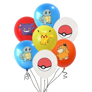 Нов Pokemon Балони балони Аниме Пикачу Тематични Вечерни аксесоари за душата на детето, балони, Декор, Аксесоари за партита за Детски рожден Ден 1