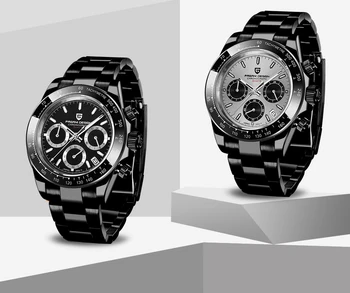 Ред 46 мм червен стерилна циферблат нажежен въртящи Bezel най-добрите маркови мъжки часовници луксозни спортни автоматични механични мъжки часовник > Мъжки часовник / www.yorkshireclaims.co.uk 11