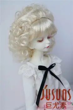 JD072 1/6 1/4 1/3 Доста къдрава куклени перуки YOSD MSD SD аксесоари за кукли размер 6-7 см 7-8 см 8-9 см кукла на косата 1