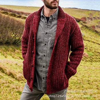 Ред Високо качество на новият есенен модната марка 6% вълнена жилетка пуловер с V-образно деколте вязаный жилетка, мъжки однотонная модни и ежедневни мъжки дрехи без ръкави > Пуловер / www.yorkshireclaims.co.uk 11