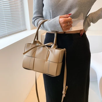 Луксозни Маркови дизайнерски тъкани торби Портфейл Дамски Чанти през рамото си, през рамо 2021 Нова Мода 