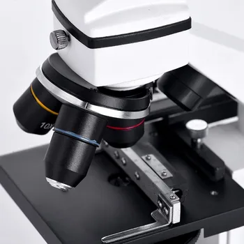 640X Биологични Микроскопи Студентски Образователен Монокулярный Микроскоп с LED Лампа Matal 2