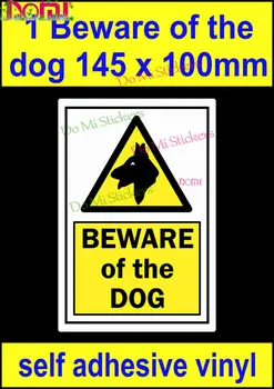 ПАЗЕТЕ се от ПРЕДУПРЕЖДЕНИЯ за КУЧЕ Крадец Куче е Знак за Колата Охрана Охрана СДЕРЖИВАЮЩАЯ Стикер Стикер На Стената Vinyl щанцоване