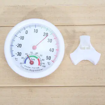 Ред 1бр открит рамката на прозорец термометър показалеца вида студени и топлинни часове кръгла пластмасова врата и прозорец термометър > Измервателни и аналитични уреди / www.yorkshireclaims.co.uk 11
