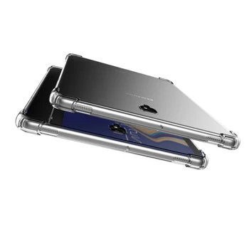 Funda Samsung Galaxy Tab A 7.0 2016 SM-T280 SM-T285 Противоударная Мека Силиконова Обвивка Прозрачна въздушна Възглавница TPU Защитно Кока-капа 1