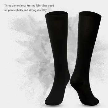 Компресия чорапи за мъже и жени, Унисекс Спортни Чорапи, подходящи за бягане, Полет, Пътуване, Чорапи за възстановяване на кръвообращението 1