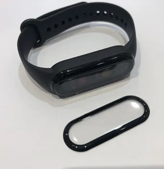 3D Извит Край Пълна Мека Прозрачен Защитен Филм Smartband Калъф за Xiaomi Mi Band 6/5/4 Miband LCD екран Протектор Аксесоари 1