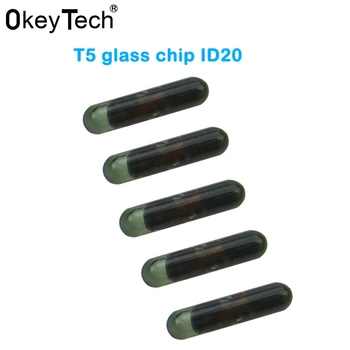 OkeyTech Нов Чип За Очила с гласова поща, 5 бр./лот висок Клас Чип за Ключовете от колата T5 (ID20) 1