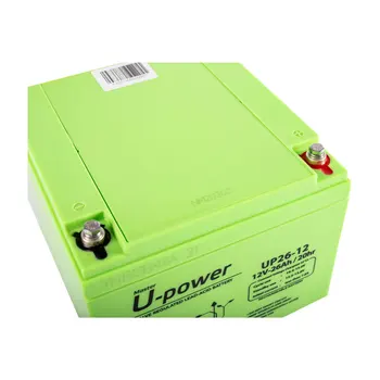 U-Power UP26-12 циклична акумулаторна оловно-кисели батерии 12 26. А за електрически превозни средства, медицински и морски съоръжения, SAI 1