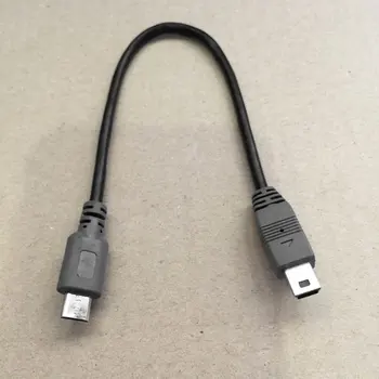 1 М Микро USB към Мини USB OTG Кабел Адаптер от мъжете на мъжа Тип 5-пинов Адаптер Преобразувател за Пренос на Данни кабел за зареждане Удлинительный Кабел 1