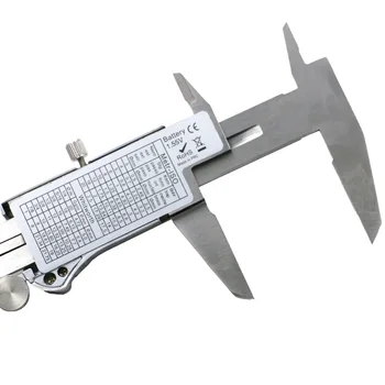 6 Инча 0-150 мм и Метален Цифров Штангенциркуль Угломеры, метални измервателни инструменти Промишлени Calipers Измервателни Инструменти Микрометър Guage1004 2