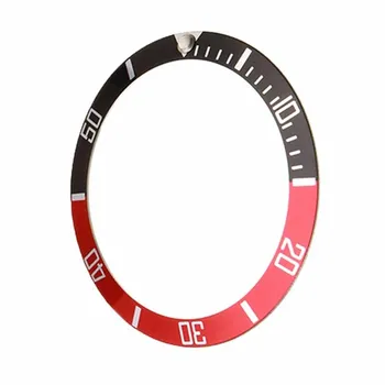 4 Цвята 38 мм, Пластмасов, за да Скала безеля за часа на Открито поставяне на Пръстен Подмяна на часовници Набор от Инструменти за ремонт на бижута Bezel за часа Калъф 2