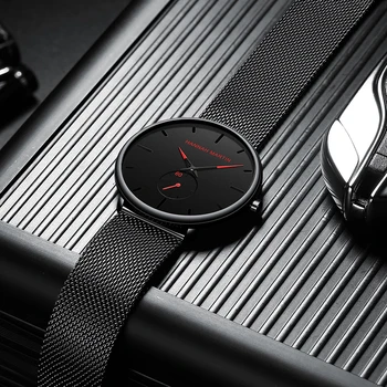 Ред 2021 Lige нов модерен мъжки часовник от неръждаема стомана най-добрата марка на луксозни спортен хронограф кварцов часовник за мъже Relogio Masculino > Мъжки часовник / www.yorkshireclaims.co.uk 11