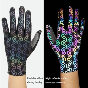 Универсални ръкавици с пълна пръст Велосипедни Ръкавици Спортни ръкавици на открито Ръкавици за нощно виждане Ръкавици МТБ със сензорен екран Мъжки, дамски ръкавици 1