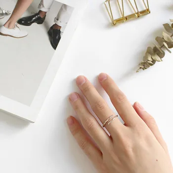 Ред 925 сребро модни сона имитация на диамантен пръстен комплекти за годеж чудесно за жени, класически реколтата, бижута подарък > Изискани бижута / www.yorkshireclaims.co.uk 11
