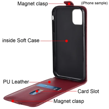 Ред Луксозният ултра тънък кожен калъф за Apple Iphone 12 11 Pro Mini Xs Max 7 8 Plus Xr флип-надолу капака на телефона > Чанти и калъфи за телефони / www.yorkshireclaims.co.uk 11