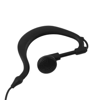 НОВ 2-контактен Микрофон, Слушалка Слушалка на Ухото на Куката Слушалки за Baofeng Радио UV 5R 888s 2