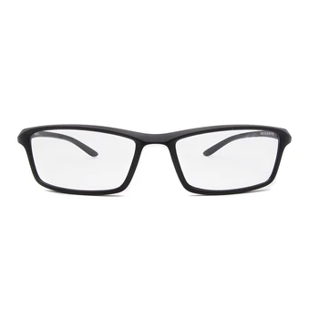 ESNBIE TR90 Мъжки Рамки за оптични очила Квадратни Рамки за очила Мъжки Матово Черни Очила с прозрачни лещи Нови Точки 78207 1